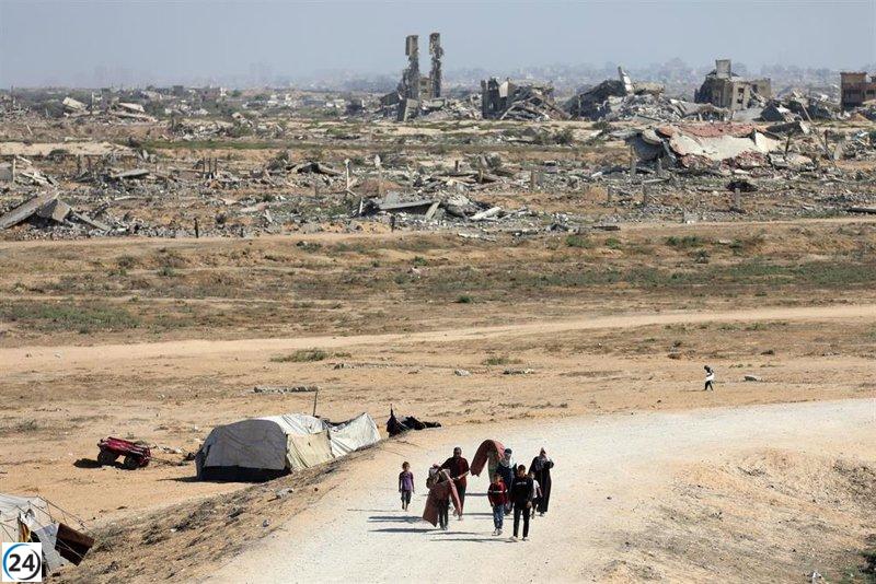 Los servicios de emergencia en Gaza inician el alto el fuego frente a una devastación sin precedentes.