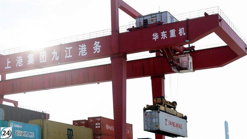 En septiembre, las exportaciones de China experimentan un notable aumento del 8,3%.