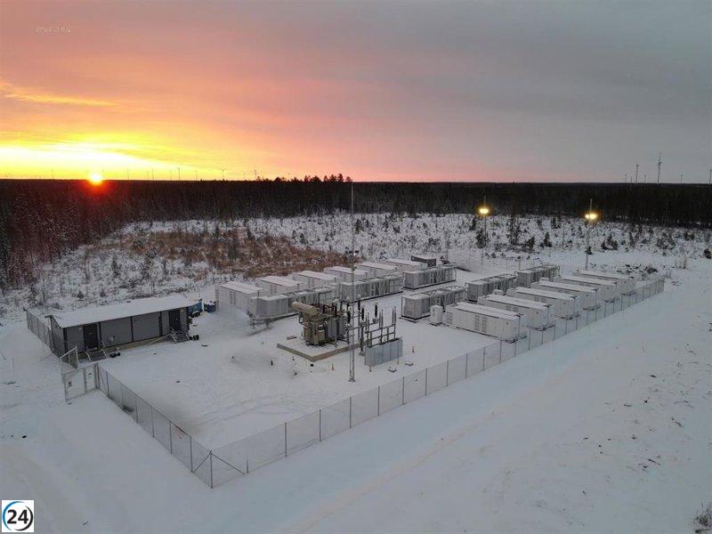 FRV asegura fondos para innovador proyecto de almacenamiento energético en Finlandia.