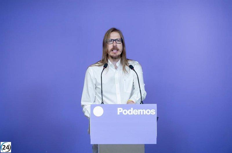 Podemos convoca huelga general por Gaza y reclama a Sánchez acciones concretas en lugar de imágenes.