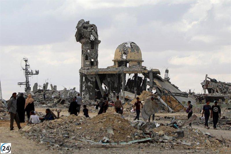 Israel inicia la entrega de 40 cuerpos de palestinos fallecidos en su ofensiva en Gaza.