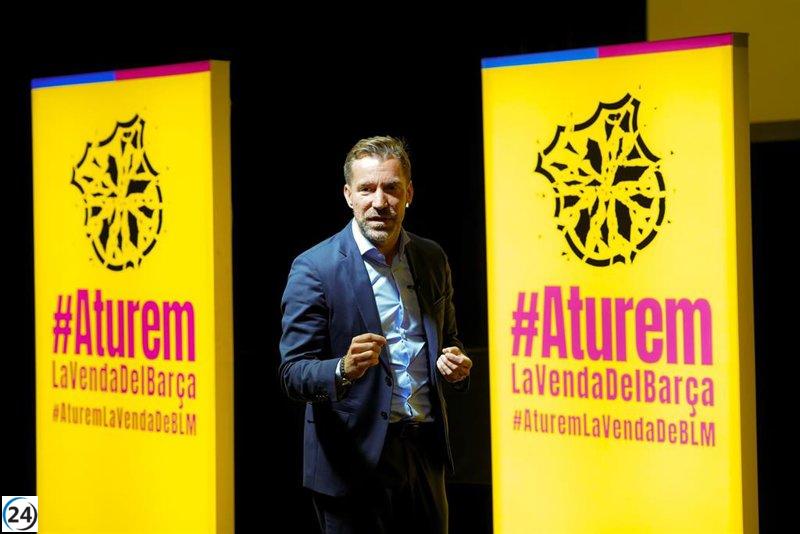 Barça rechaza propuesta de Ciria para discutir venta de BLM por falta de respaldo.