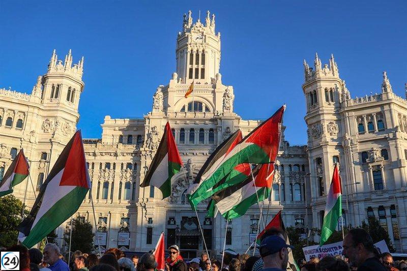 Sindicatos convocan huelga general este miércoles en solidaridad con Palestina tras el reciente acuerdo para Gaza.