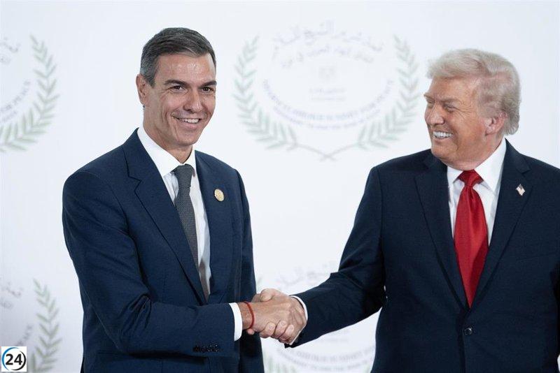 Trump advierte a España sobre posibles aranceles por desacuerdos en gastos de defensa: 