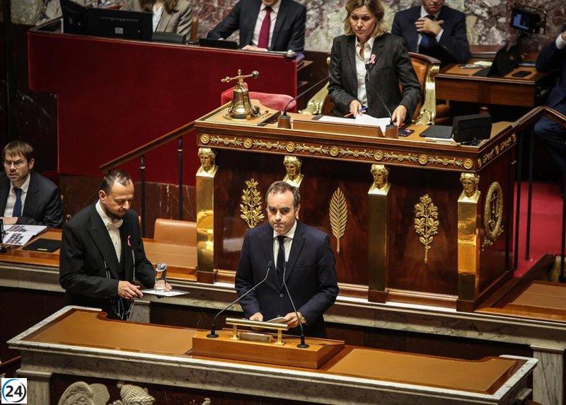 El Partido Socialista descarta respaldar mociones de censura contra el Gobierno de Lecornu.
