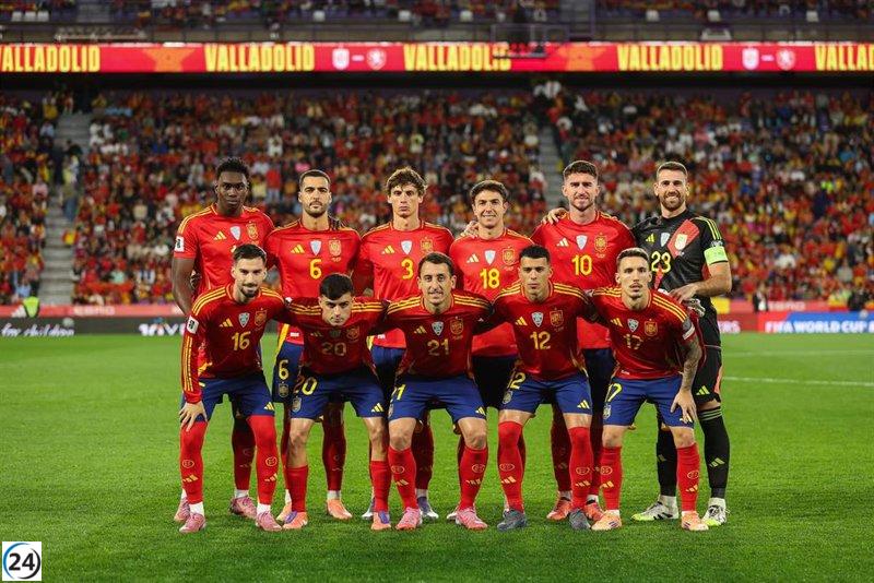 La selección de De la Fuente alcanza la solidez de la España campeona del mundo.