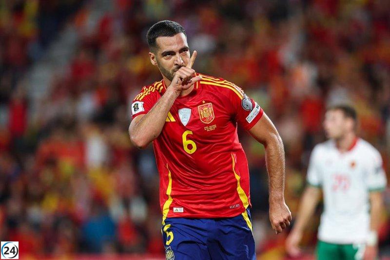Merino y Pedri guían a una España soñadora hacia el Mundial.