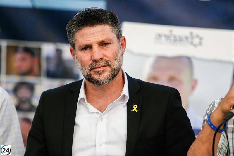 Smotrich promete el establecimiento de comunidades judías en Gaza.