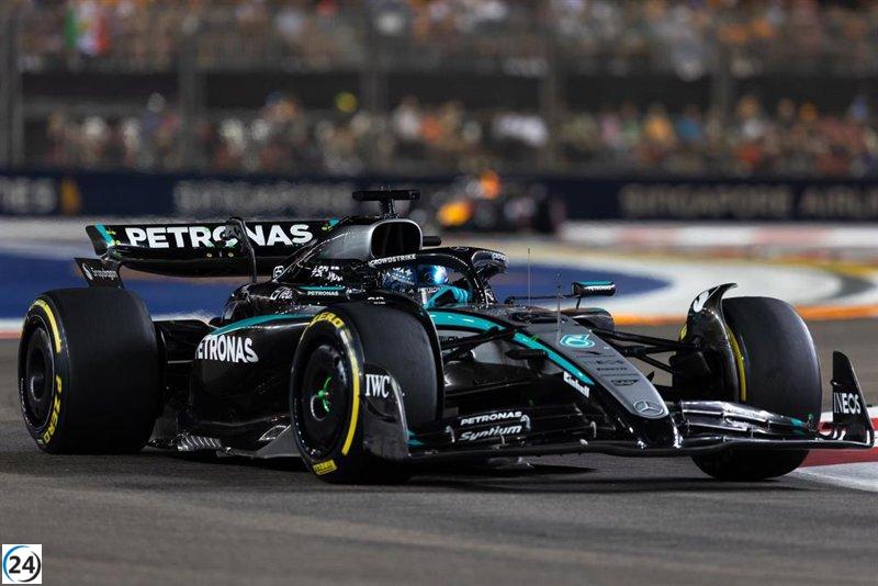 Mercedes extiende contratos de George Russell y Kimi Antonelli hasta 2026.