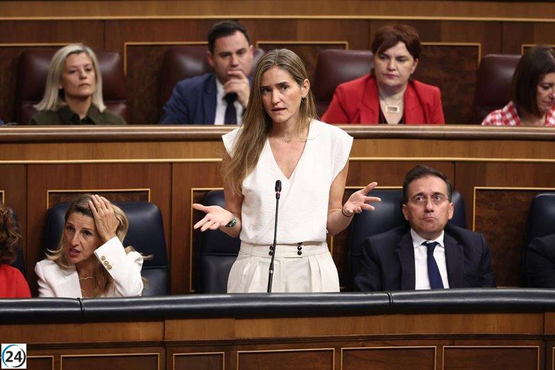 Aagesen respalda la pronta acción del Gobierno ante el apagón y critica al PP por su constante oposición.