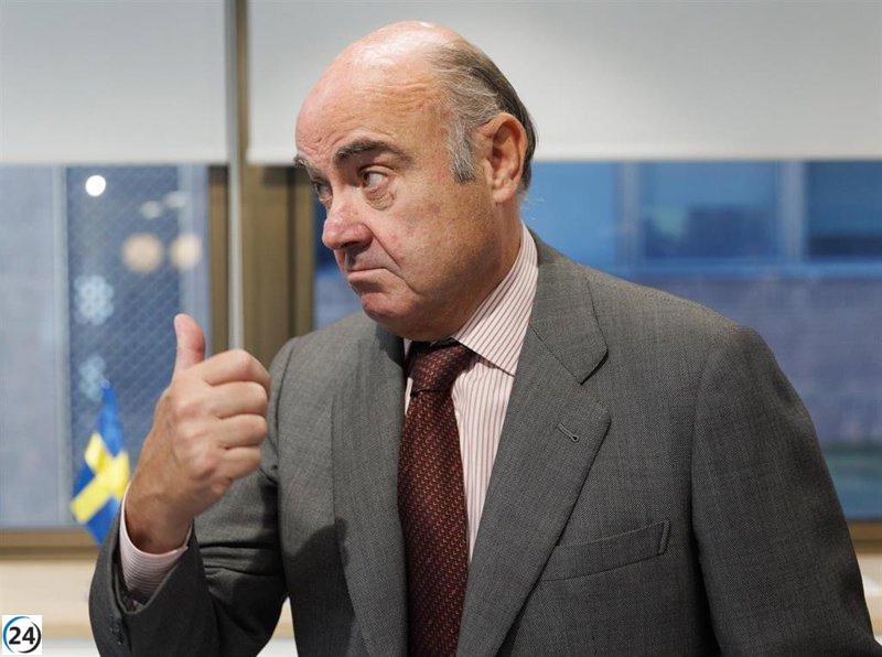 Guindos subraya la imperiosa necesidad de un sistema europeo de garantía de depósitos.