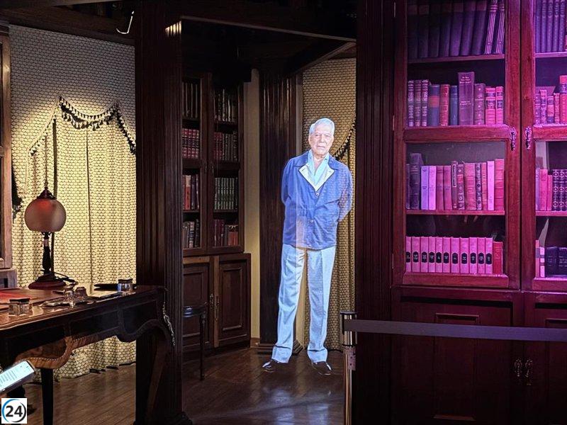 La Casa Museo de Vargas Llosa reabre con nuevos hologramas del Nobel.