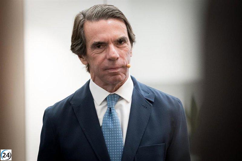 Aznar defiende su gestión en Irak y sostiene que su gobierno fue transparente sobre el 11M.