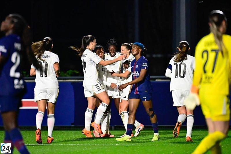 El Real Madrid se impone al PSG y avanza con fuerza en la Champions.