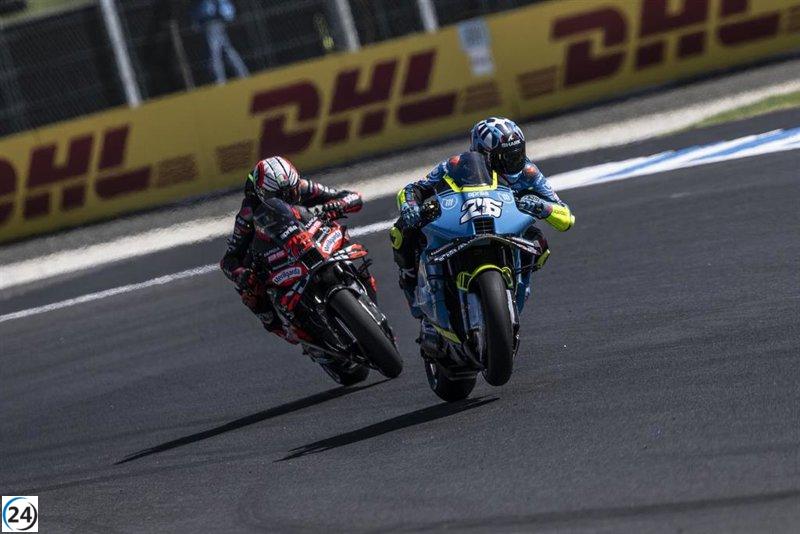 Raúl Fernández brilla en Phillip Island y debuta con éxito en Moto GP.