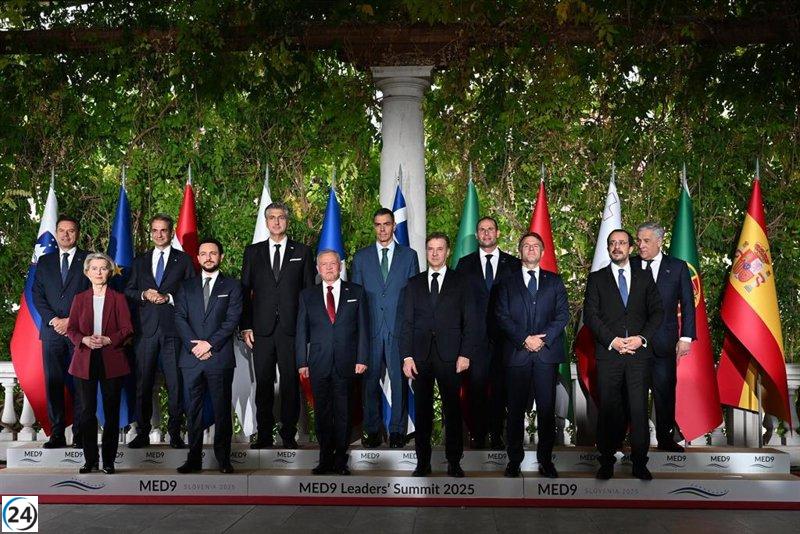 Los países del MED9 y España exigen a la ONU la formación de una fuerza con un mandato definido para Gaza.