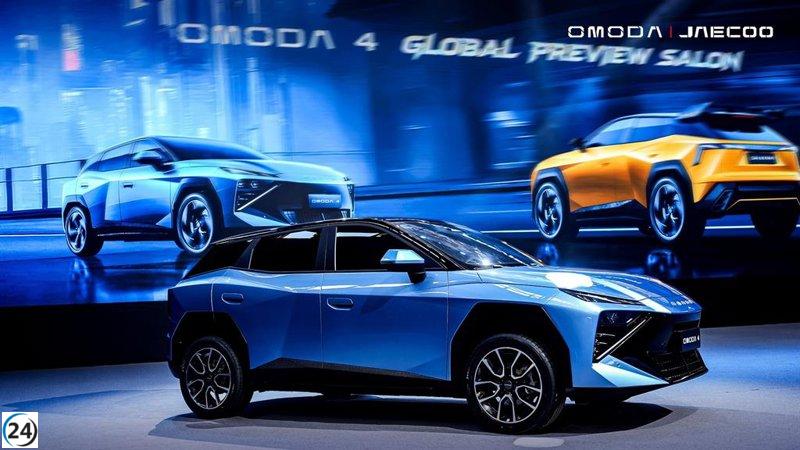 Omoda lanza el Omoda 4: un SUV innovador que entra al segmento compacto.