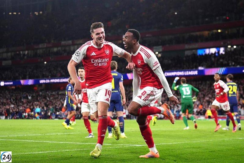 El Arsenal arrasa con el Atlético de Madrid en un partido vibrante.