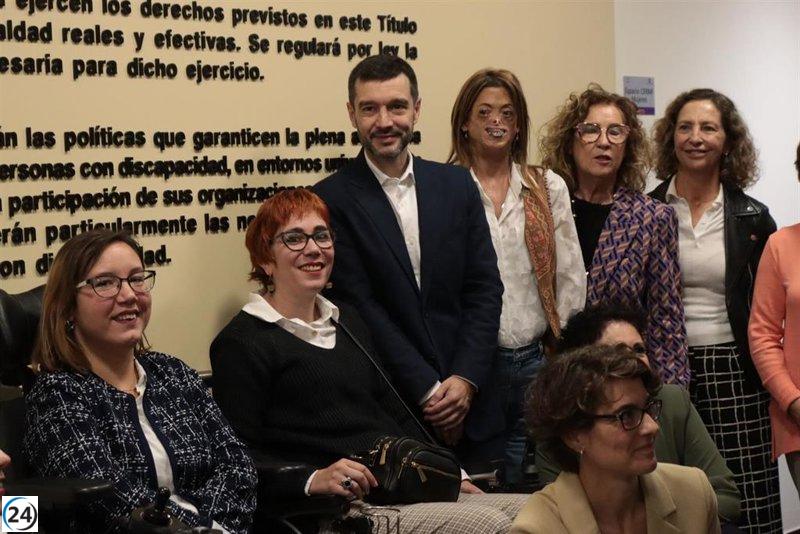 Gobierno destina 65 millones de euros para combatir la discriminación hacia mujeres con discapacidad.