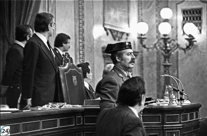 Fallece a los 93 años Antonio Tejero, protagonista del intento de golpe de Estado en 1981.