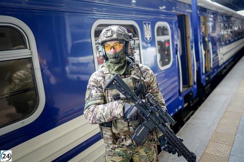Explosión en estación de tren de Óvruch, Ucrania, deja cuatro fallecidos.