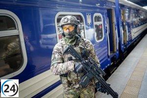 Explosión en estación de tren de Óvruch, Ucrania, deja cuatro fallecidos.