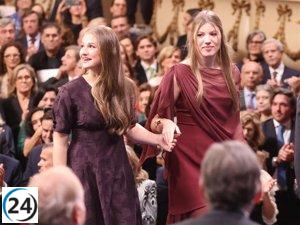 El vínculo sólido entre la Princesa Leonor y la Infanta Sofía capta todas las miradas.