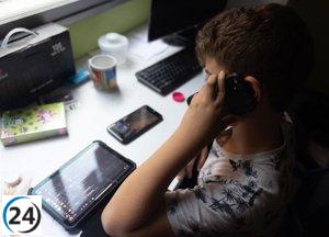 Aumenta la preocupación de los hogares por contenido inapropiado para niños, del 2,6% en 2024 al 7,5% en 2025.