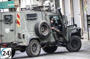 Un joven palestino de 18 años es asesinado por el ejército israelí en Cisjordania.