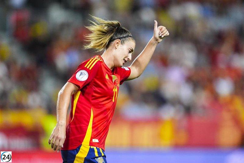 Alexia Putellas celebra el debut de Sonia, confiando en su prometedor talento.