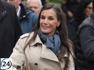 Reina Letizia se convierte en reportera en Valdesoto: