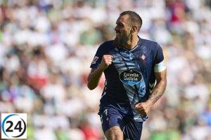El Celta sigue de cerca el enfrentamiento entre Mallorca y Levante desde Pamplona.
