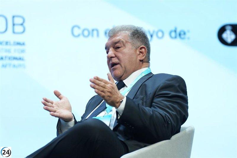 Laporta critica la ausencia de partidos en Miami: 