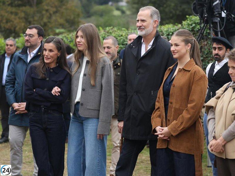 La Parroquia de Valdesoto recibe el galardón de 'Pueblo Ejemplar de Asturias 2025' en una memorable visita real.