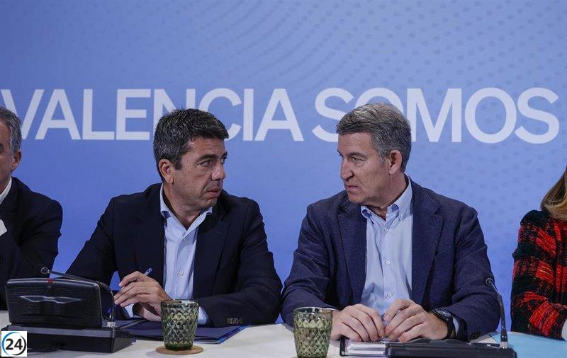 El PP considera a Mazón un líder