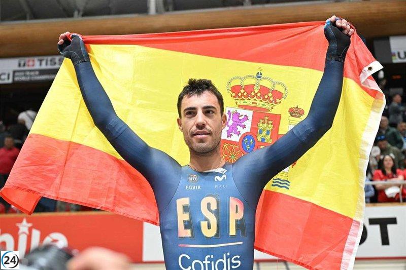 Albert Torres se corona campeón mundial en la prueba de omnium.