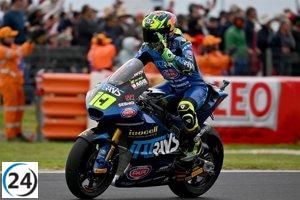 Moreira se alza al liderato del Mundial de Moto2 tras la caída de Manu González.