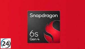 Snapdragon 6s Gen 4 eleva el gaming en smartphones de gama media con un rendimiento optimizado.