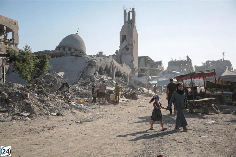 Un palestino fallece en bombardeo israelí en Gaza, a pesar del acuerdo de alto el fuego con Hamás.