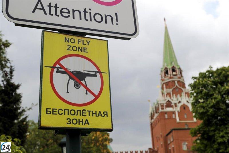 Ucrania intensifica su ofensiva aérea, atacando con drones a Moscú por segundo día seguido.