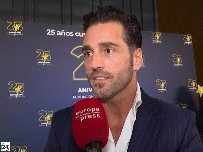 David Bustamante se pronuncia sobre la sesión fotográfica de su hija Daniela en una revista.