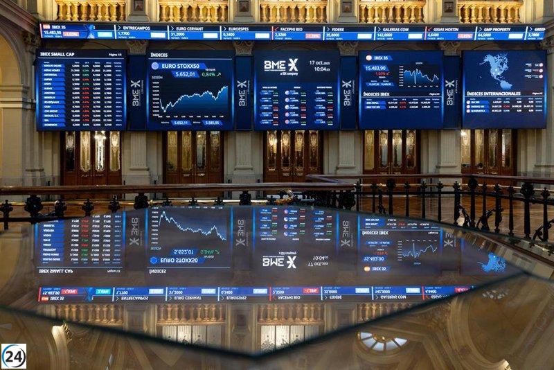 El Ibex 35 se desploma debajo de los 16.000 puntos tras una caída del 0,1% en la jornada.