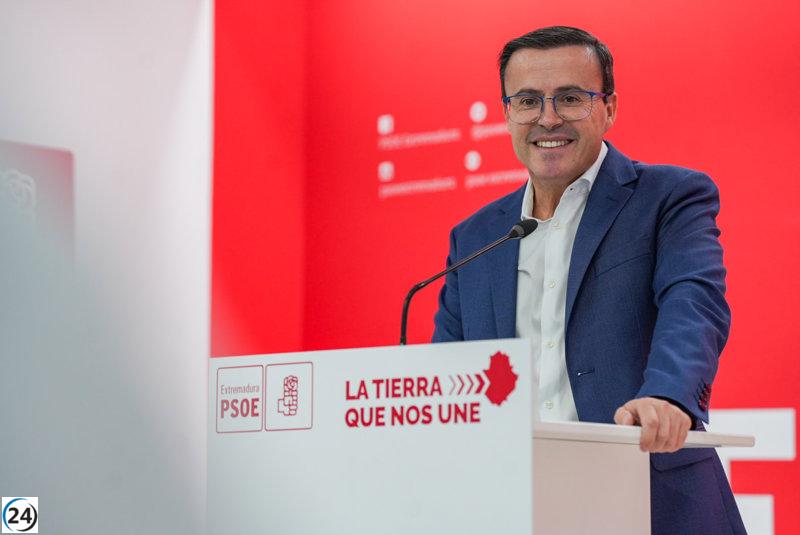 Gallardo se presenta como candidato del PSOE sin necesidad de primarias, afirmando que Guardiola