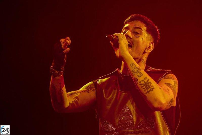 Duki brilla en su segunda presentación en el Movistar Arena de Madrid, desatando la euforia del público.