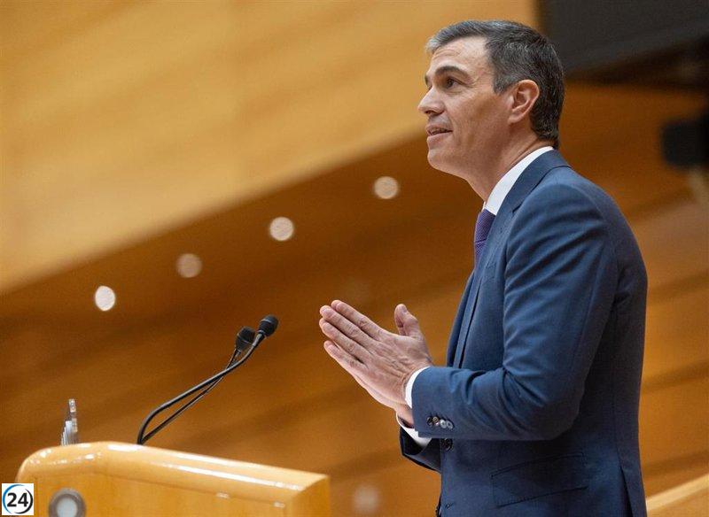 Sánchez se somete a un largo interrogatorio en el Senado este jueves, a excepción del PNV.