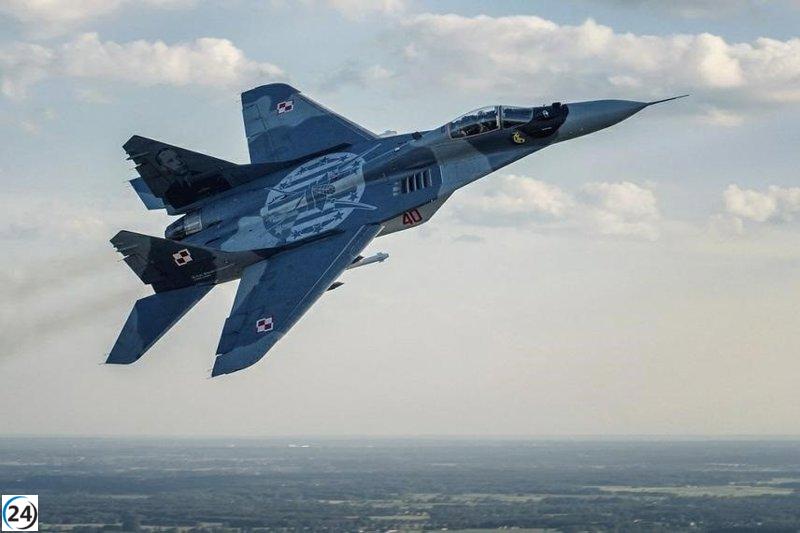 Polonia detiene avión ruso en el espacio aéreo del Báltico.