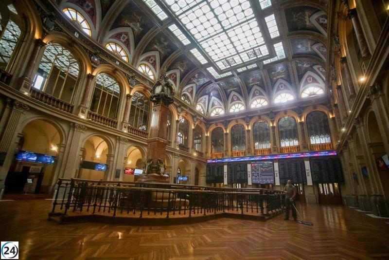 El Ibex 35 cae por encima del 1% y se distancia de la barrera de los 16.000 puntos.