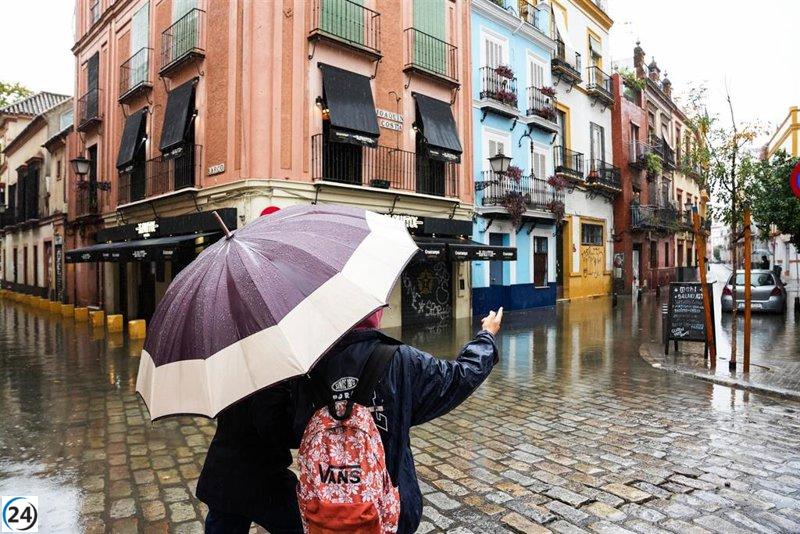Nueve provincias en alerta por lluvias y oleaje al cierre de octubre.