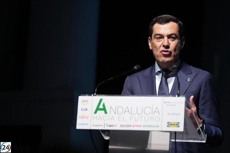 Moreno aboga por una financiación autonómica multilateral y sin exclusividades.