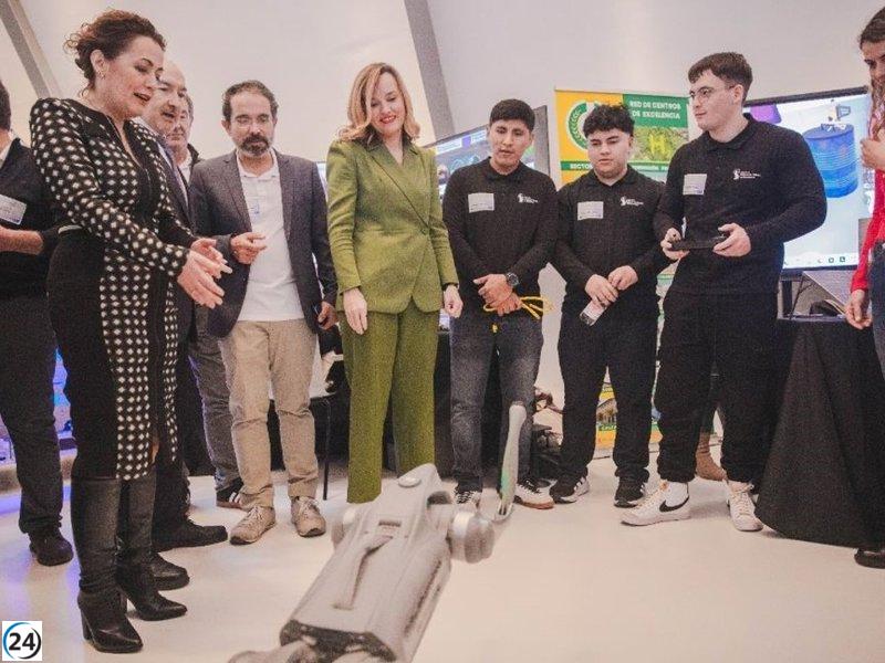 Alegría destaca que el 90% de los jóvenes con formación profesional logran conseguir trabajo.